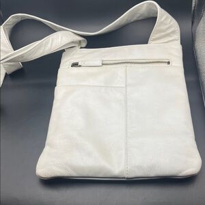 LATICO Athena Crossbody Leather Purse Handbag white